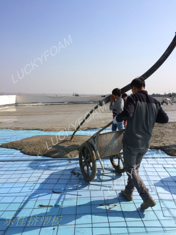 倒置式層面保溫隔熱工法